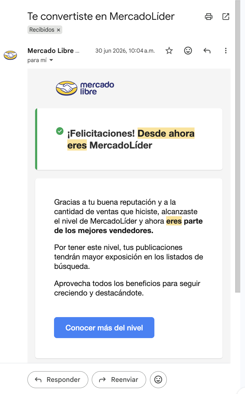 Notificación de Venta 1